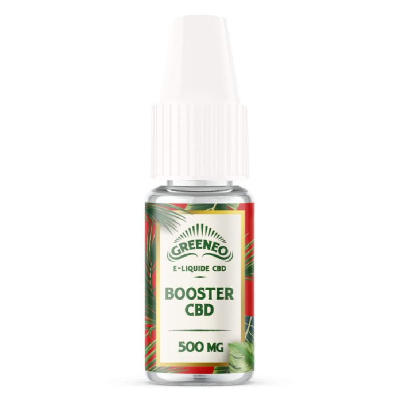 Booster CBD Greeneo - Personnalisez vos e-liquides avec CBD pur à 500, 1000 ou 2000 mg