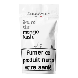 Fleur de CBD Mango Kush SeedWell® - Fleurs de CBD bio 100% naturelles THC  inférieur à 0.2%