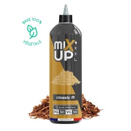 E-Liquide MIXUP XXL 1L Classic M – Base 100% Végétale – Sevrage Fumeur