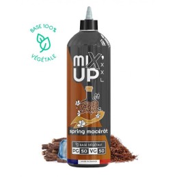 E-Liquide MIXUP XXL 1L Base 100% Végétale Macérât Spring, sans OGM