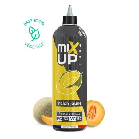 E-Liquide Mixup XXL 1L Base 100% Végétale Saveur Melon Jaune sans nicotine