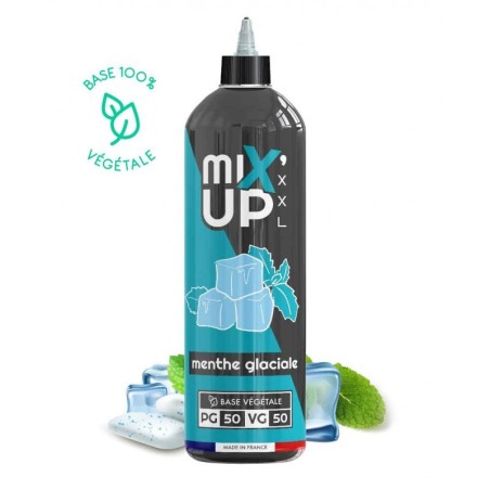 E-Liquide MIXUP XXL 1L Menthe Glaciale - Base Végétale Naturelle pour vapoteurs