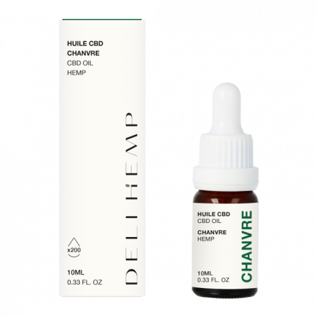 Huile de CBD bio 5% à 60% – Chanvre bio, sans THC, pour détente et bien-être