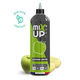 E-Liquide Pomme Verte 1L - Base 100% Végétale - Vape sans nicotine