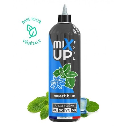 E-Liquide MIXUP XXL 1L Base Végétale SWEET BLUE - Fraîcheur et saveur fruitée