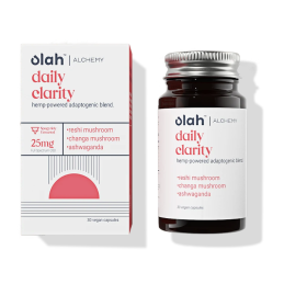 Gélules CBD Daily Clarity OLAH – Capsules CBD pour clarté mentale et relaxation