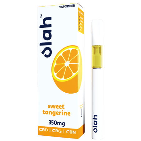 Sweet Tangerine Olah™ Vaporisateur CBD avec CBG et CBN saveur agrume