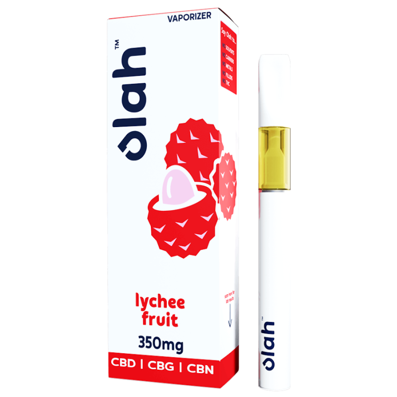 Lychee Fruit Olah Vaporisateur CBD CBG CBN saveur Litchi fruité