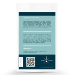 Patchs transdermiques au CBD 15 mg - Boîte de 30 patchs