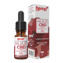 Huile CBD Fruits Rouges 10ml bien-être et saveur naturelle