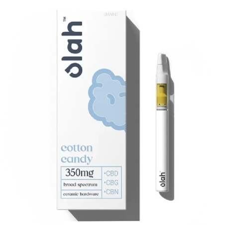 Vaporisateur CBD Cotton Candy Olah™ - CBD, CBG, CBN saveur sucrée