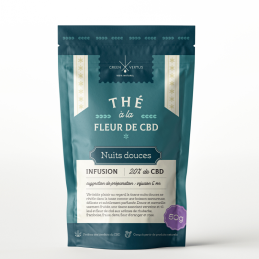 Tisane CBD Nuits Douces - Infusion pour un sommeil réparateur et relaxation