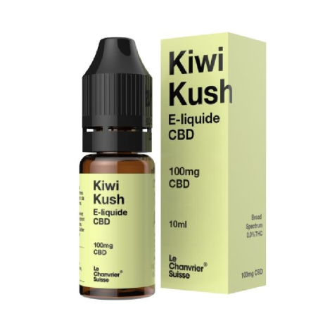 E-liquide CBD Kiwi Kush 7% - Saveur Kiwi fruitée et effet relaxant