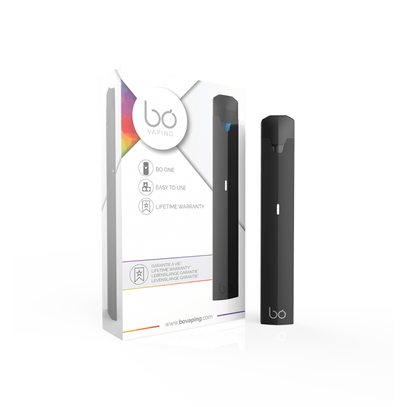 Vaporisateur CBD Waxx BO One Black Soft Touch - Dispositif de qualité premium