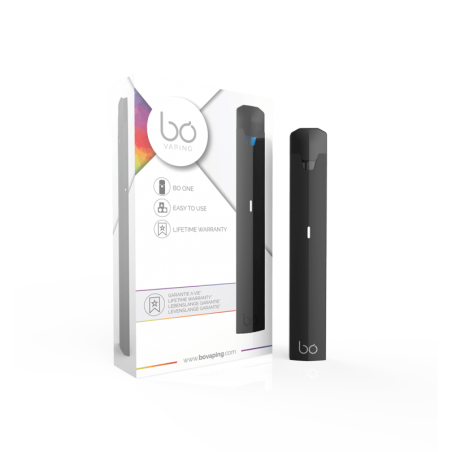 Vaporisateur CBD Waxx BO One Black Soft Touch - Dispositif de qualité premium