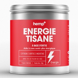 Tisane Bio CBD Energie – Infusion naturelle pour énergie et bien-être