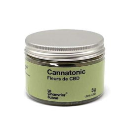 Fleur CBD Cannatonic 5g de qualité supérieure - Le Chanvrier Suisse