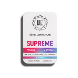 Supreme Hash 5g - Résine CBD Premium WIIIZ de haute qualité