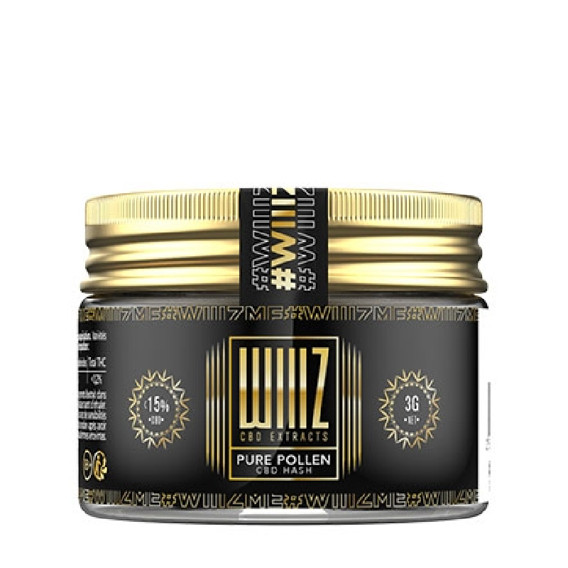 Wiiiz Pure Pollen CBD 3g - Résine naturelle de qualité