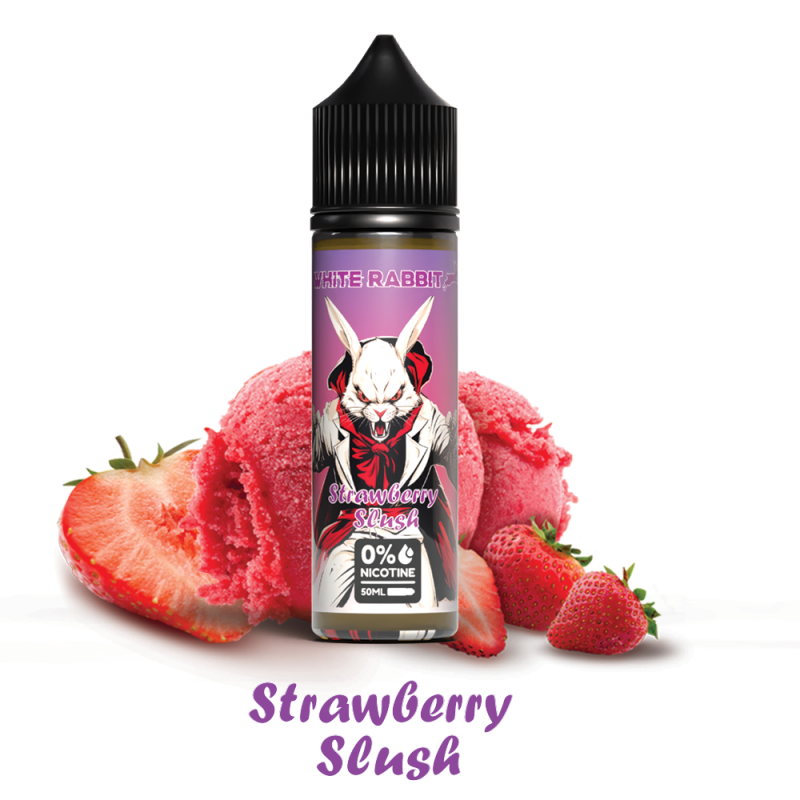 E-liquide White Rabbit 50ml saveurs fruitées, 50/50 PG VG sans nicotine