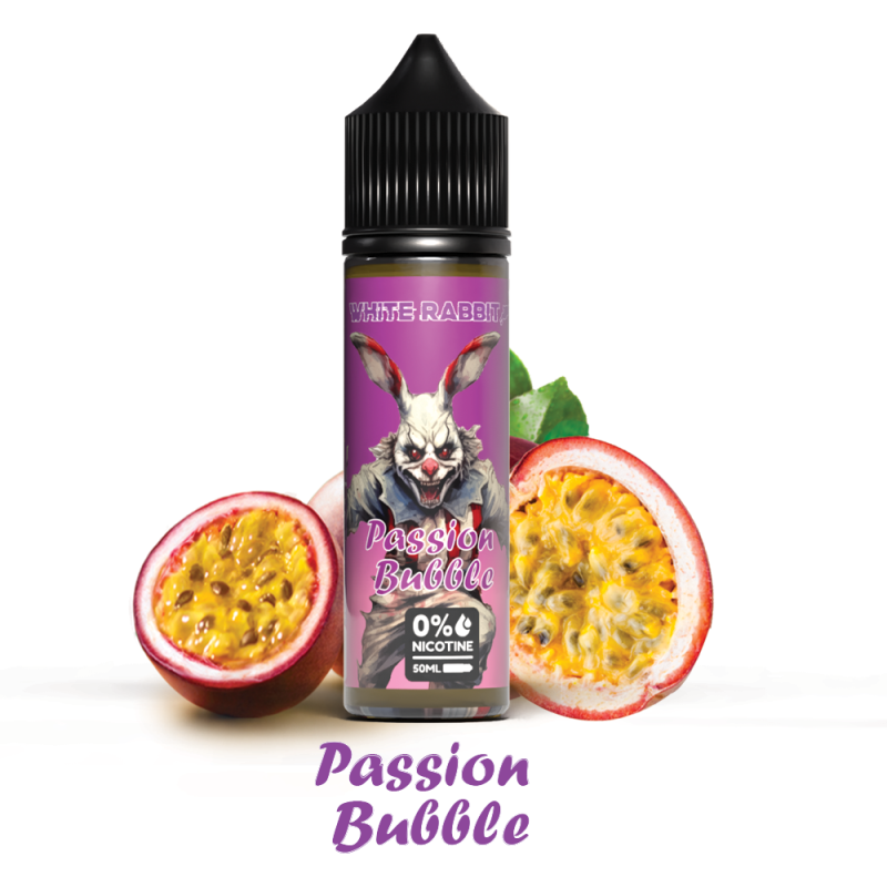 E-liquide White Rabbit 50ml saveurs fruitées, 50/50 PG VG sans nicotine