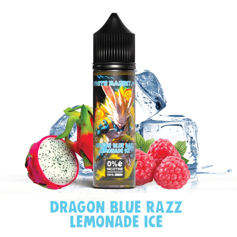 E-liquide White Rabbit 50ml saveurs fruitées, 50/50 PG VG sans nicotine