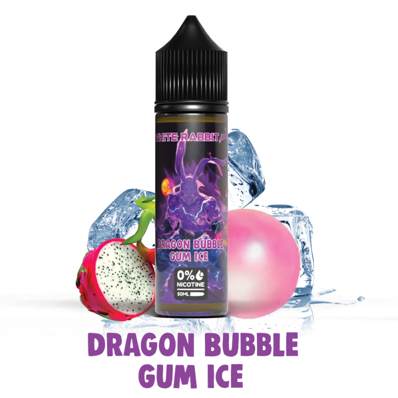 E-liquide White Rabbit 50ml saveurs fruitées, 50/50 PG VG sans nicotine