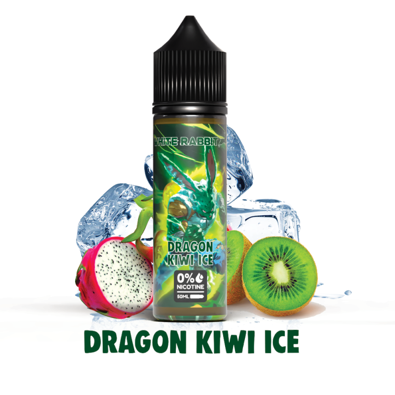 E-liquide White Rabbit 50ml saveurs fruitées, 50/50 PG VG sans nicotine