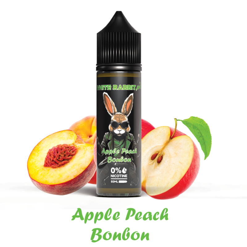 E-liquide White Rabbit 50ml saveurs fruitées, 50/50 PG VG sans nicotine