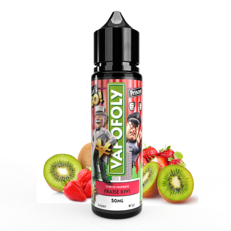 E liquide VapoFoly 50ml - E-liquide fruité sans nicotine