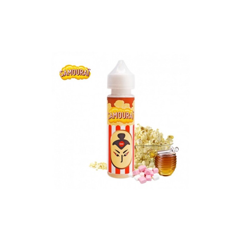 E-liquide Samouraï 50ml - Pop-corn Caramélisé au Miel, Saveur Gourmande | Airomia