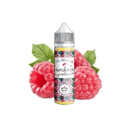 Photo de l'E-liquide Framboise Symphonie 50ml Le Coq Qui Vape – E-liquide CBD fruité saveur framboise