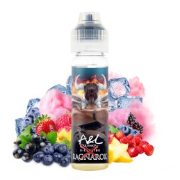 E-liquide Ragnarok X 50ml Arômes et Liquides saveurs fruits rouges carambole et barbe à papa