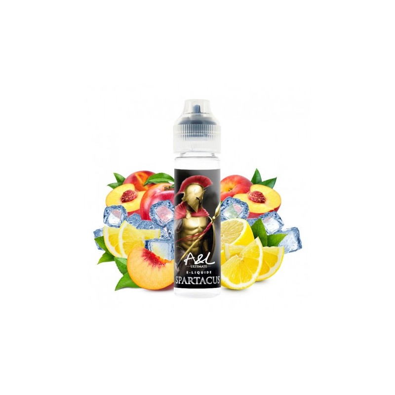 E-liquide Spartacus Ultimate 50ml - Nectarines, Citron et Menthol