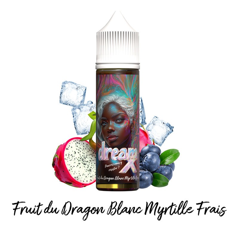 E-liquide Dream X Fruit du dragon myrtille 50 ml