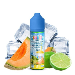 E-liquide saveur Citron Vert et Melon 50ml - Granita Alfaliquid, fraîcheur intense