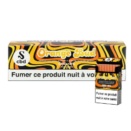 Paquet 20 cigarettes CBD Orange Bud - Pratiques & Relaxantes