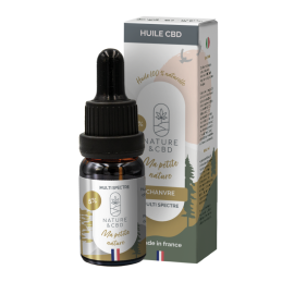 Huile CBD Chanvre Bio Multi Spectre Ma Petite Nature - Nature & CBD