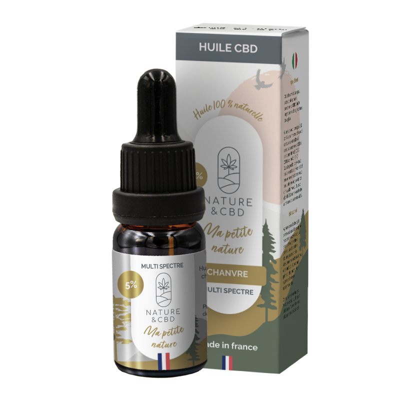 Huile CBD Chanvre Bio Multi Spectre Ma Petite Nature - Nature & CBD