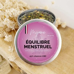 L'Élixir de Vénus - Infusion CBD pour le cycle féminin