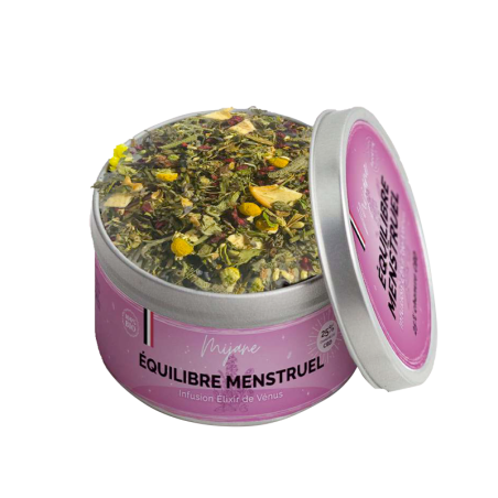 Infusion CBD L'Élixir de Vénus - Infusion cycle féminin bio pour soulager les menstruations