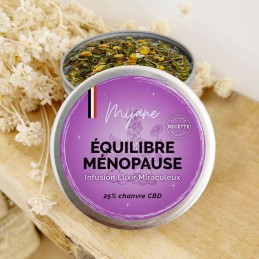 Élixir Miraculeux - Infusion CBD pour apaiser les symptômes de la ménopause