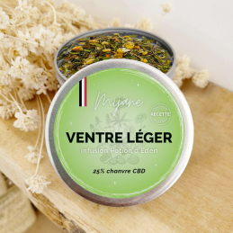 Potion d'Eden - Infusion CBD Ventre Léger | Infusion pour Digestion