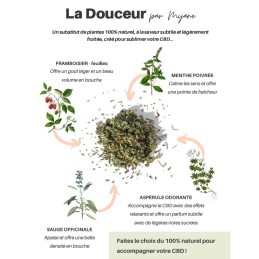 La Douceur - Substitut naturel aux plantes bio pour infusion, cocktail & pâtisserie