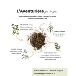 L'Aventurière - Substitut naturel aux plantes 100% bio