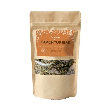 Substitut naturel sans tabac et sans nicotine - L'Aventurière 100% plantes bio