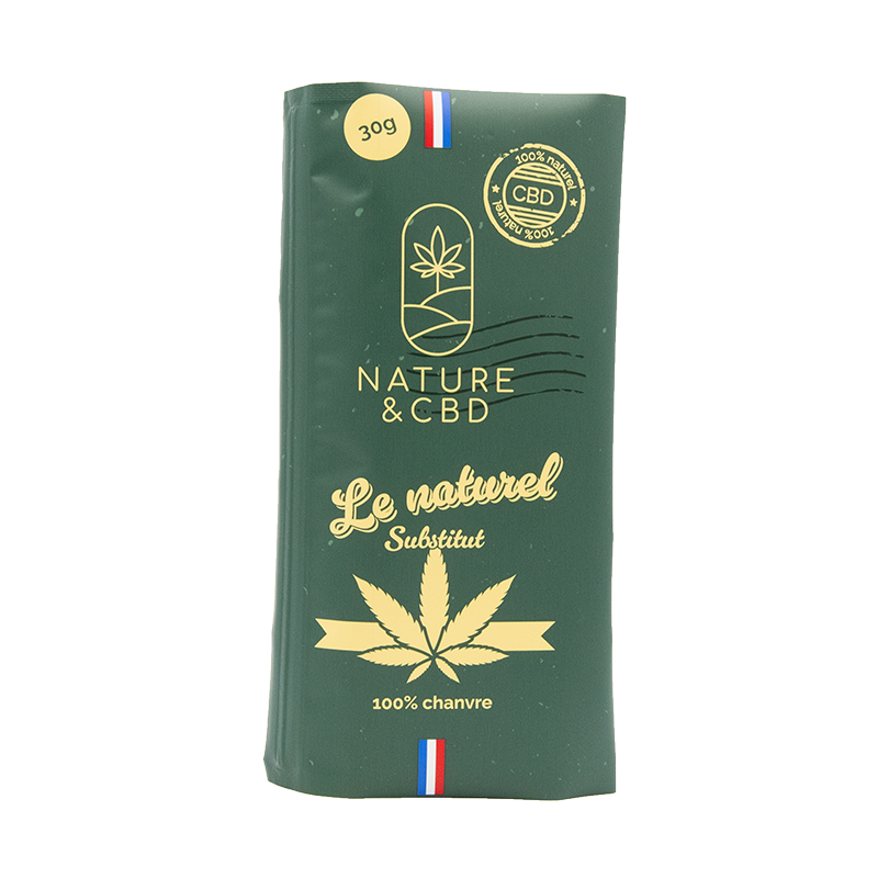 Le Naturel - Substitut au chanvre 100% naturel avec feuilles et fleurs hachées - Nature & CBD