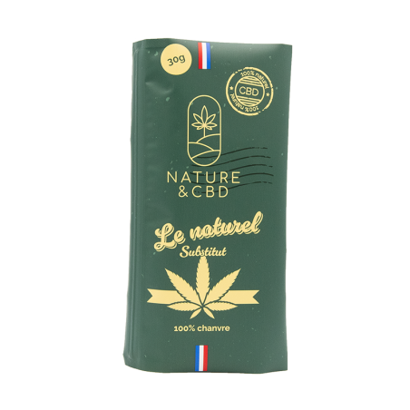 Le Naturel - Substitut au chanvre 100% naturel avec feuilles et fleurs hachées - Nature & CBD