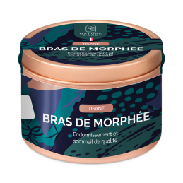 Tisane CBD Bras de Morphée pour un sommeil profond et réparateur - Infusion chanvre, tilleul et mélisse