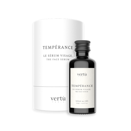 Sérum Visage Tempérance au CBD - Hydratation, anti-âge, régénération peau | Vertù